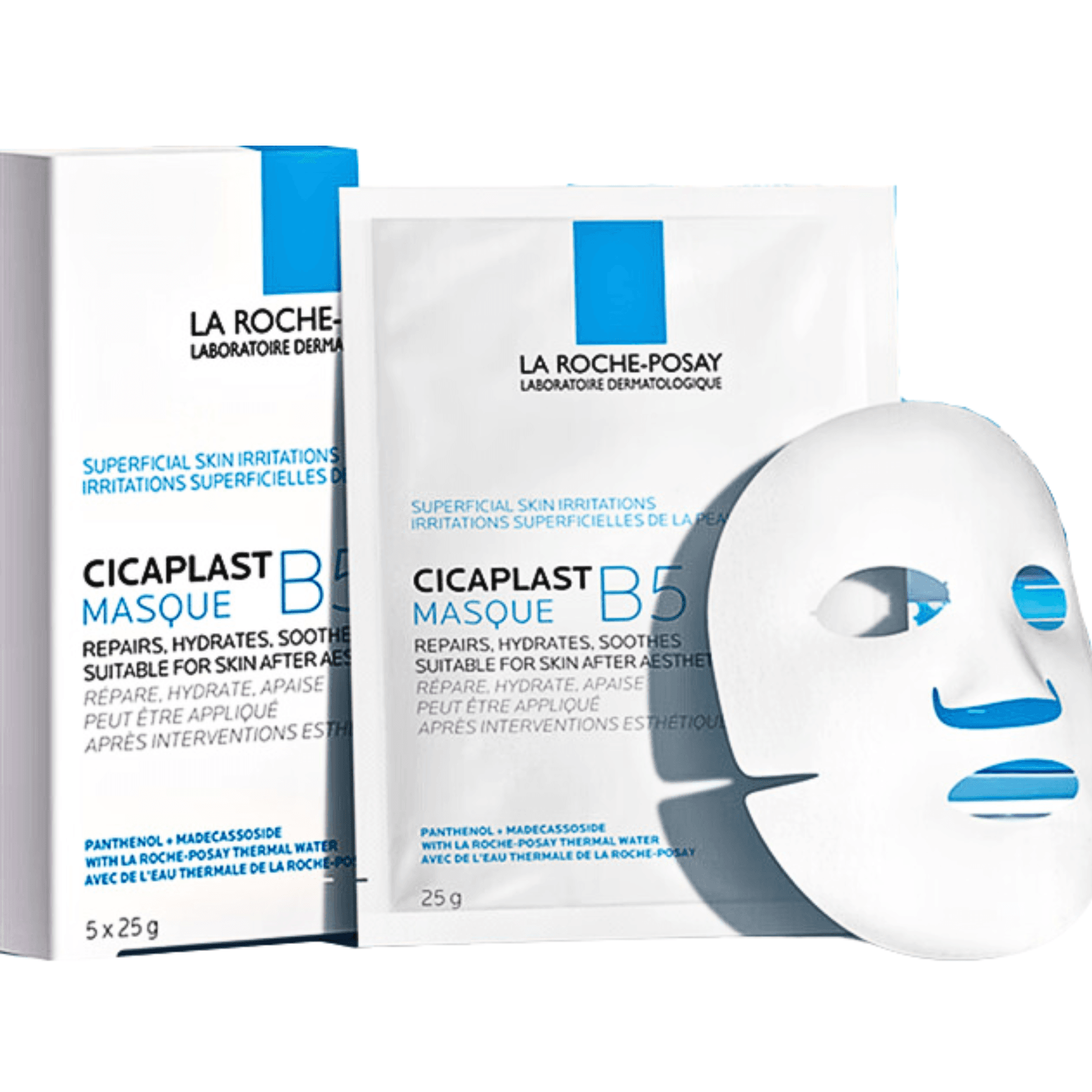 La Roche-Posay Cicaplast B5 Repairing and Hydrating Mask Sheets 2 La Roche-Posay Cicaplast B5 Repairing and Hydrating Mask Sheets - Image 2