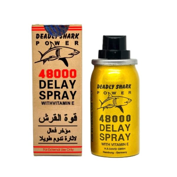 Power Delay Spray Shark For Men 48000 - Image 3