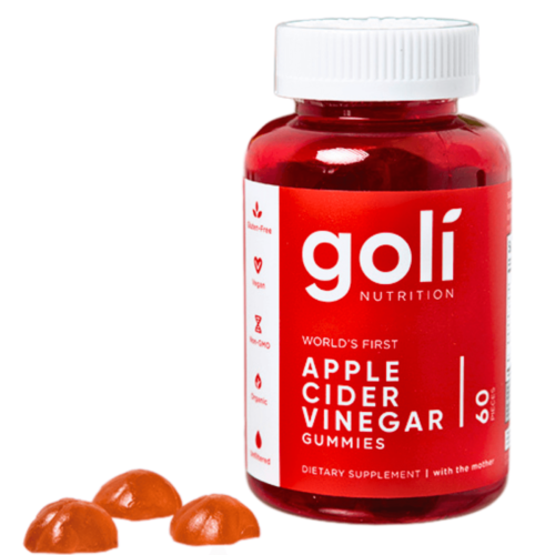 Goli Nutrition Apple Cider Vinegar 60 Dietary Gummies