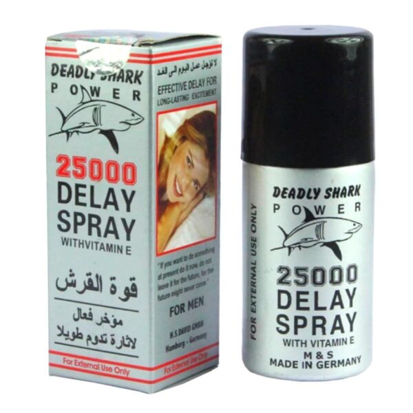 Delay Spray Shark Power Vitamins E Perfomance 25000 - Image 2