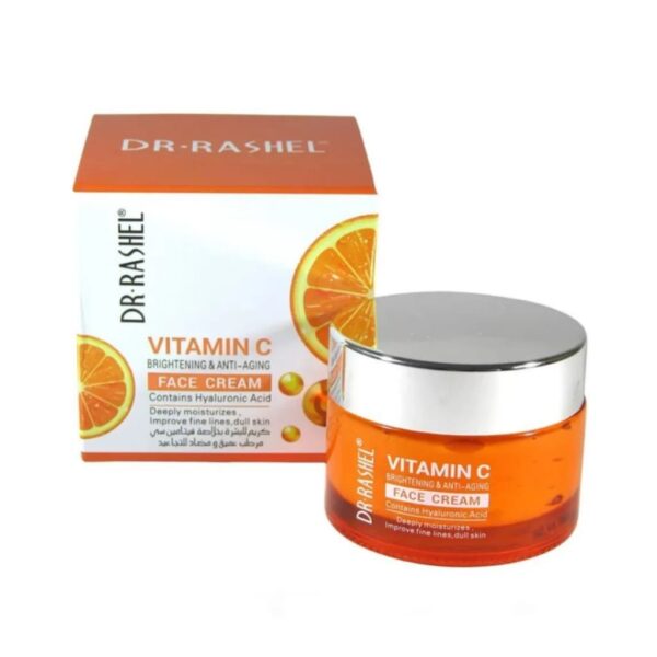 Dr.Rashel Vitamin C Brightening & Anti Aging Face Cream, 50Gram - Image 2