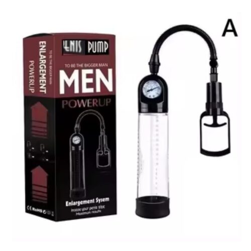 Men Pump For Increase Size PowerUp Log Meter