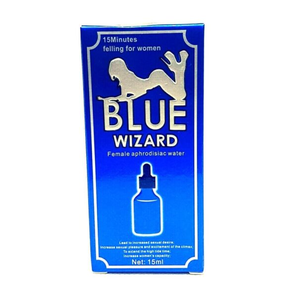 Blue Wizard For Women Female Pleasure Drops - Image 2