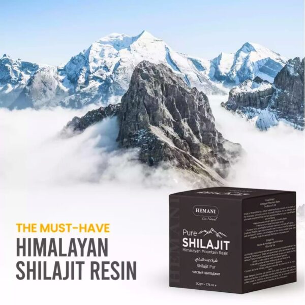 100% Pure Shilajeet Himalayan Mountain Hemani Resin - Image 2