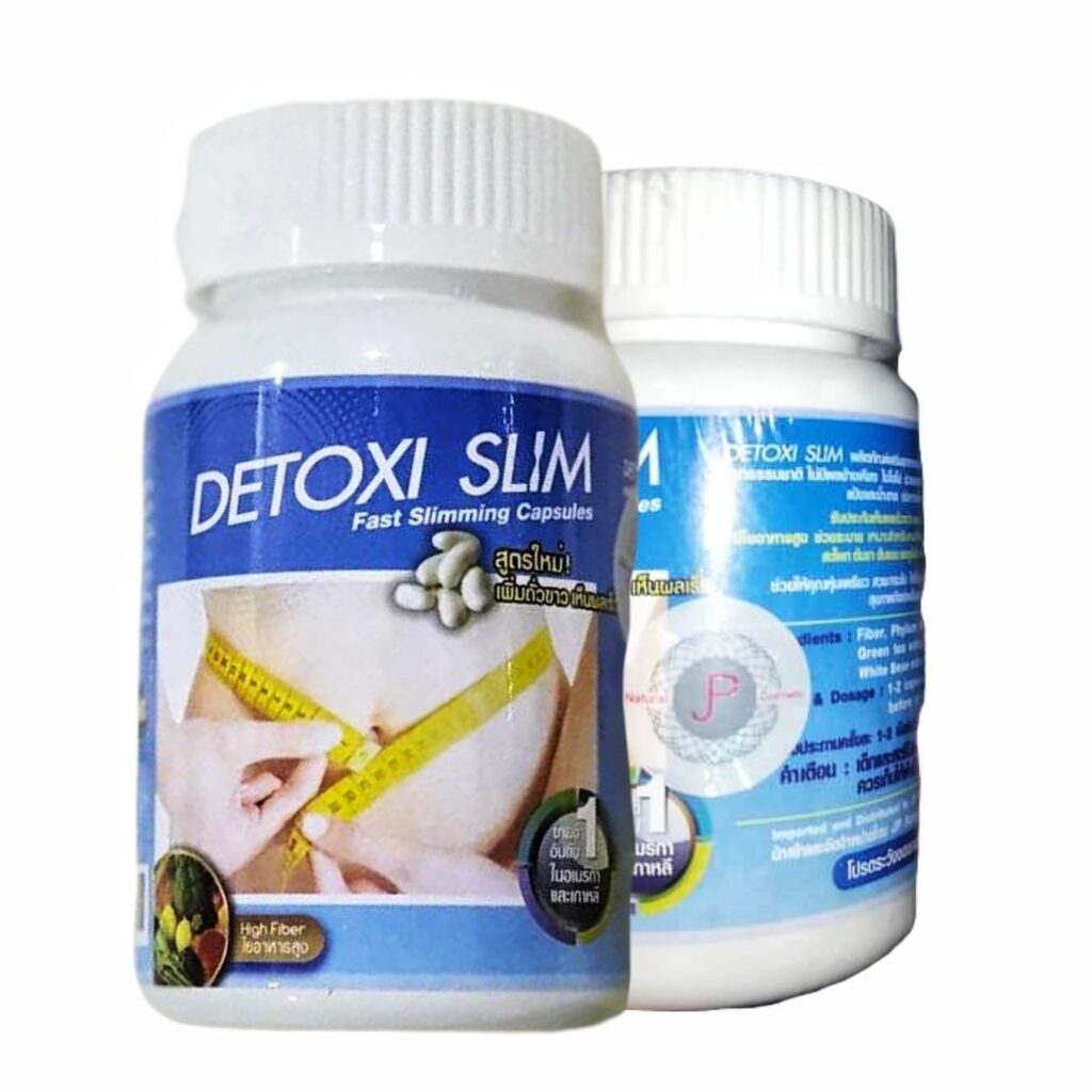 Original Detoxi Slim Supplement Capsules details image