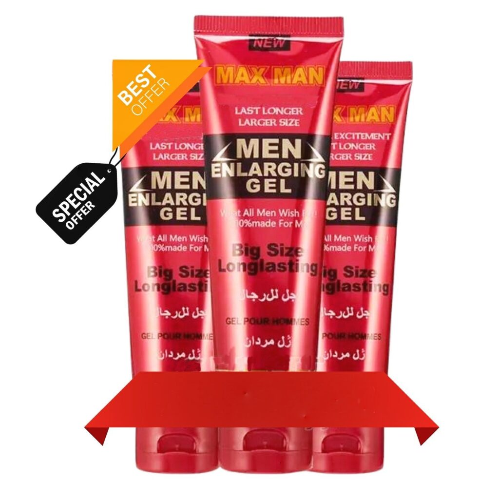 How to Use Maxman Red Power Size Men Gel – Bundle Benefits 4 Maxman Red Power Size Men Gel – Bundle product image