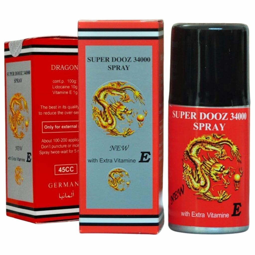 Super Details: Super Dooz Spray 34000 for men 2 Super Dooz Spray 34000 for men details image