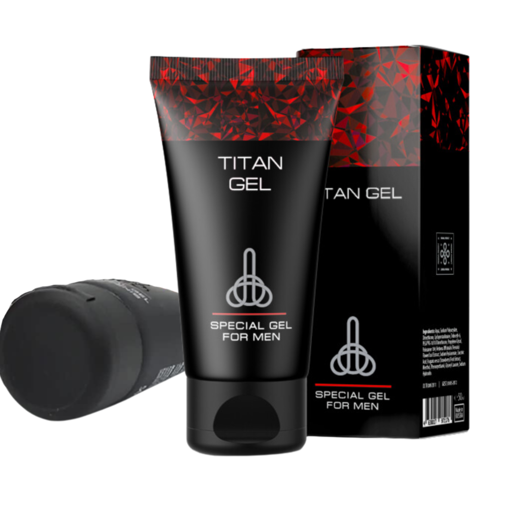 Titan Red Special Men Size Gel details