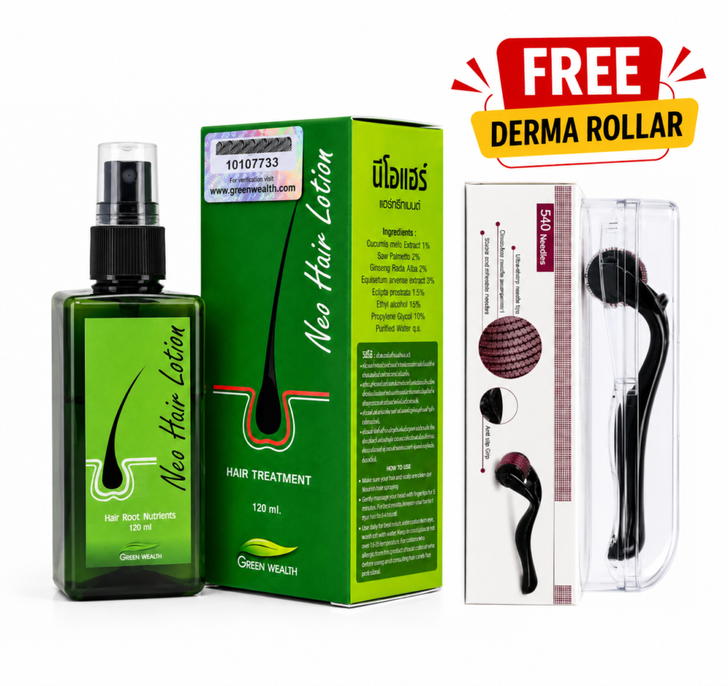 How to Use Original Neo Hair Lotion + Hair Roller Benefits 23 Original Neo Hair Lotion + Hair Roller product image