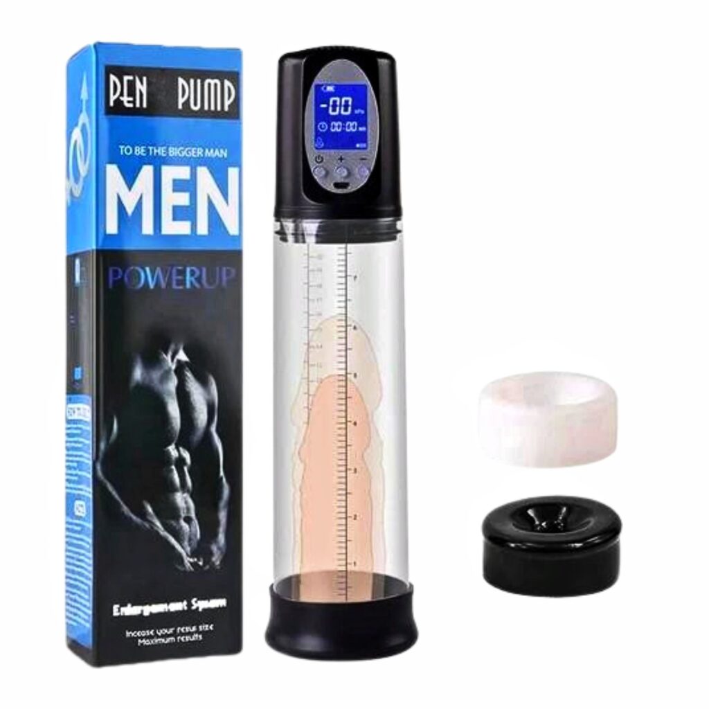 Super Details: Original Digital Screen Pens power pump for men 2 Original Digital Screen Pens power pump for men details image