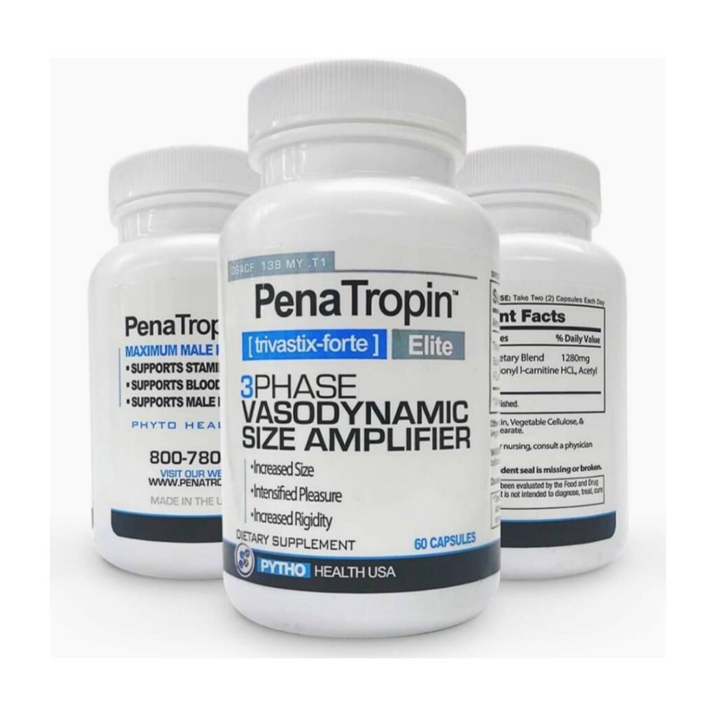 How to Use PenaTropin Elite 3 Phase Vasodynamic Size Amplifier Benefits 20 PenaTropin Elite 3 Phase Vasodynamic Size Amplifier product image