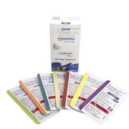 Ajanta Sildenafil Oral Jelly Kamagra 1 Week Pack